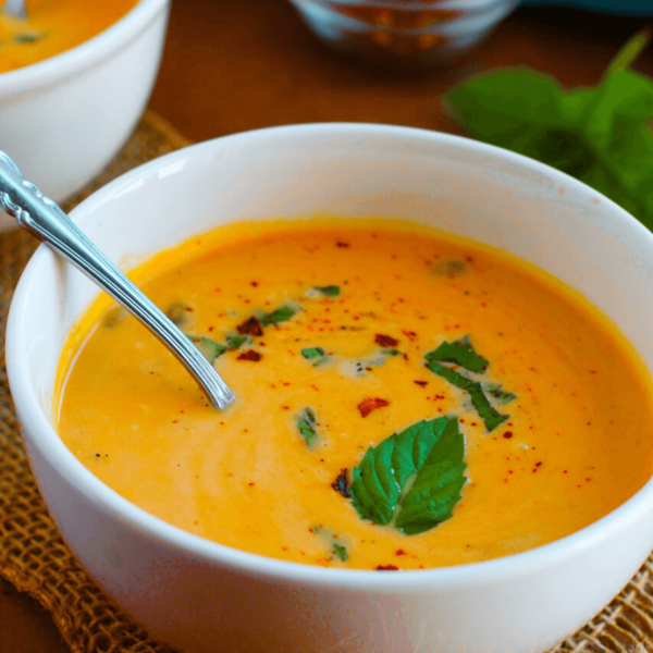 Sweet Potato And Pumpkin Soup