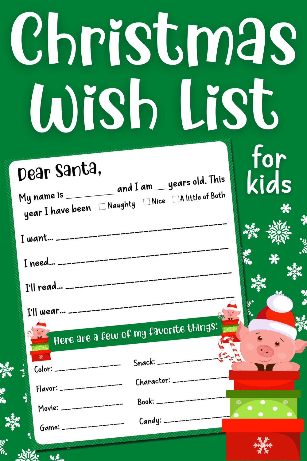 free-printable-christmas-wish-list-favecrafts-com for Christmas Wish List Printable Free Free Printable Christmas Wish List | FaveCrafts.com for Christmas Wish List Printable Free