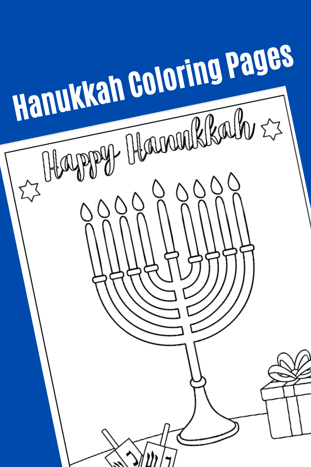 Free Hanukkah Coloring Pages For Kids | AllFreePaperCrafts.com Free Hanukkah Coloring Pages For Kids | AllFreePaperCrafts.com