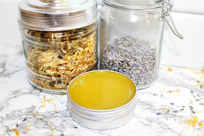 Lavender And Calendula Hand Salve Recipe