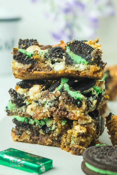 Mint Magic Cookie Bars