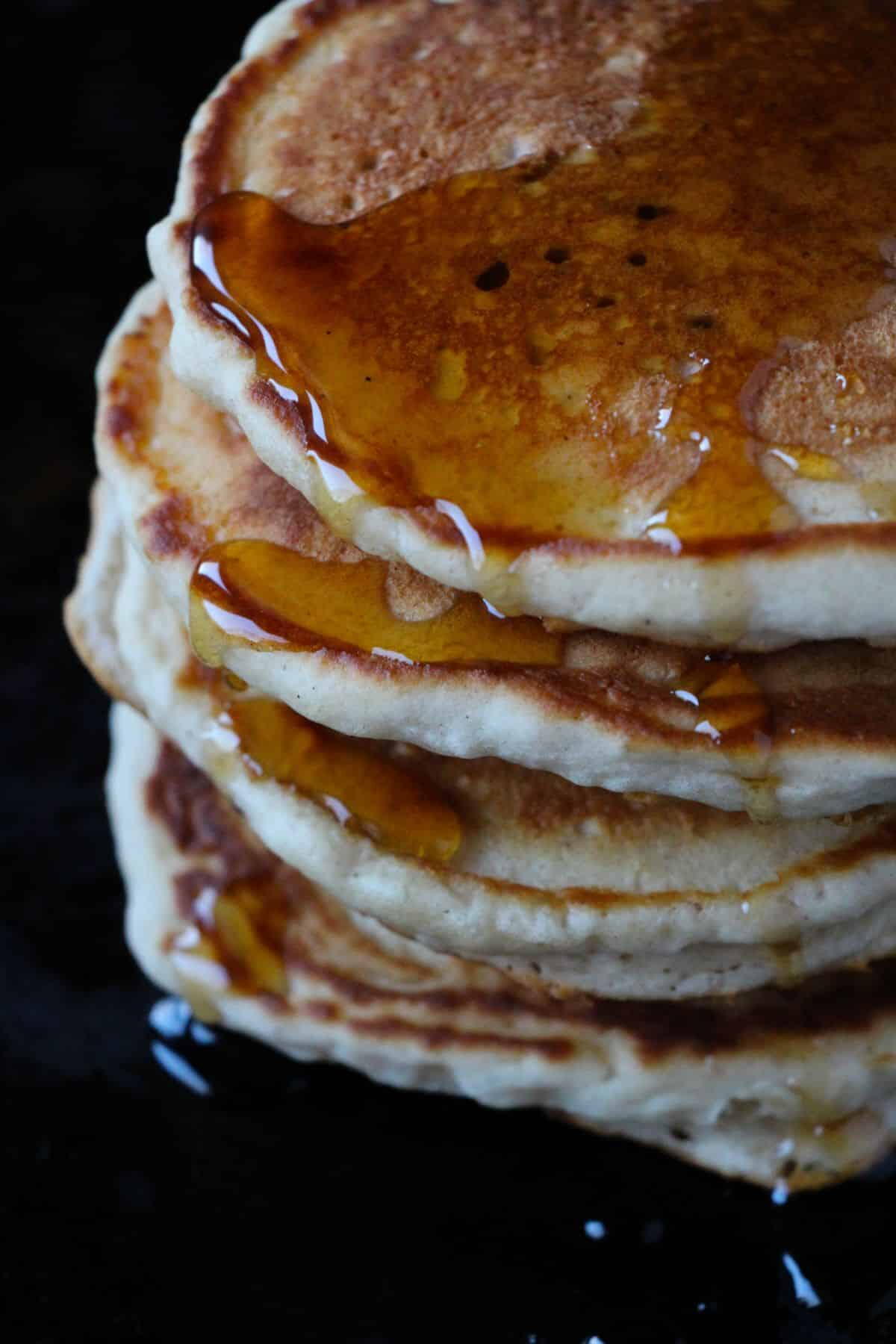 Eggnog Pancakes | FaveSouthernRecipes.com