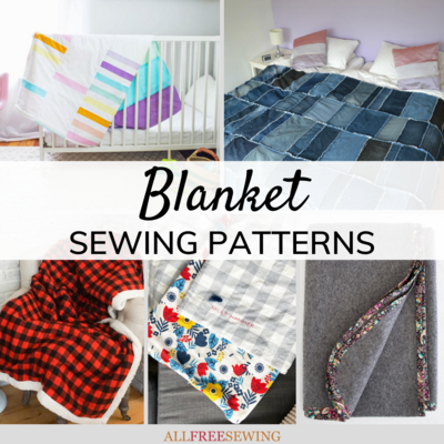 25+ Free Blanket Sewing Patterns (Various Types) | AllFreeSewing.com