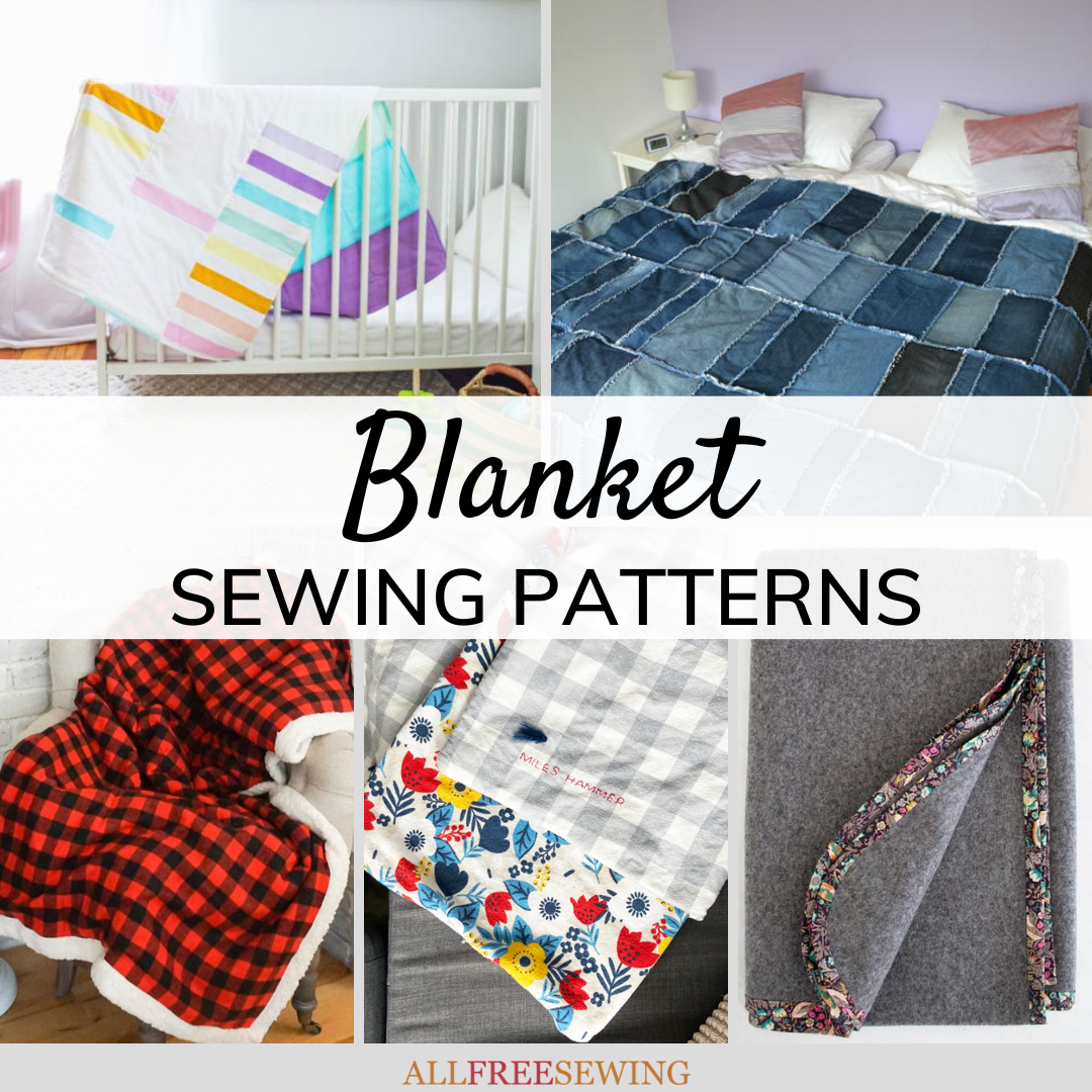 How to Sew Blanket Binding on a Flannel Baby Blanket Tutorial  Satin blanket  binding tutorial, Sewing hacks, Satin blanket binding