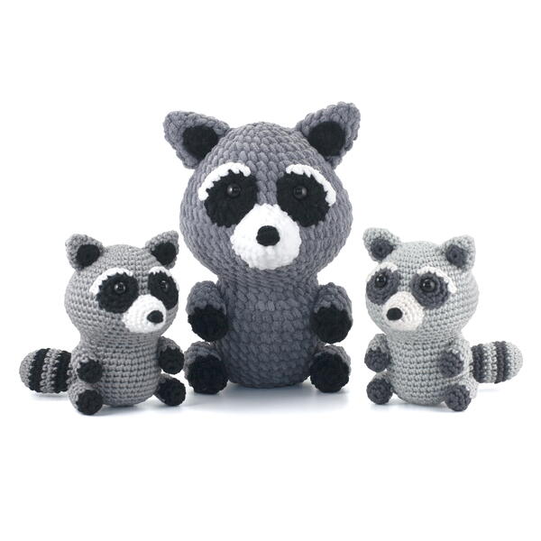 Free Raccoon Amigurumi Crochet Pattern
