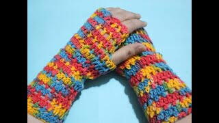 Woman/girls Crochet Gloves Hand Warmer Crochet Free Pattern Explain Details For All Sizes