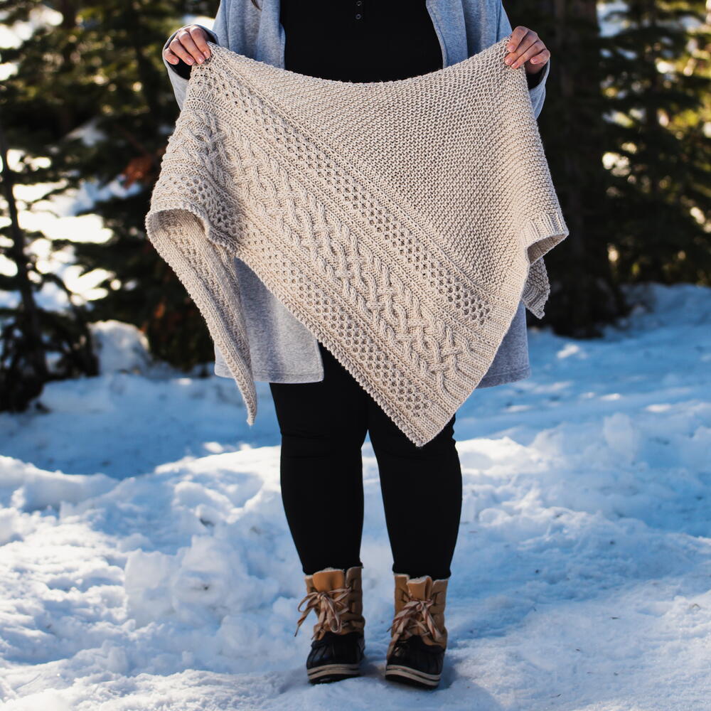 shawl for snow