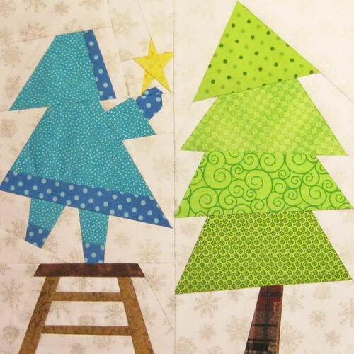 Sweet Sunbonnet Sue Tops the Tree Block