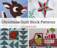 14+ Free Christmas Quilt Block Patterns
