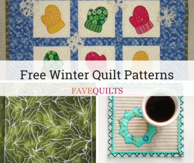 13 Free Winter Quilt Patterns