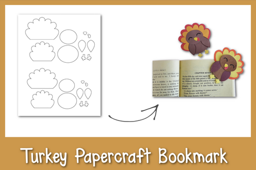 Turkey Bookmark
