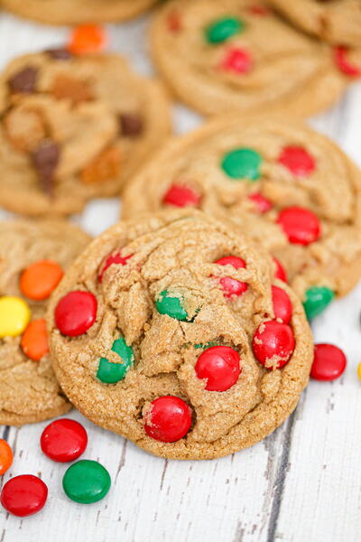 Biscoff M&m Cookie Butter Cookies