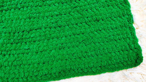 Easiest Crochet Chunky Blanket Quick Christmas Gift Idea