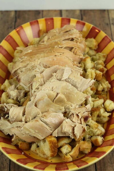 Pot Turkey And Stuffing