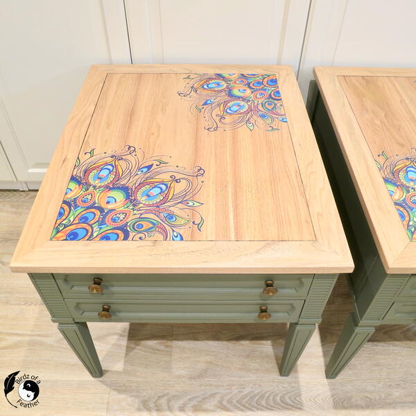 How To Makeover End Tables | DIYIdeaCenter.com