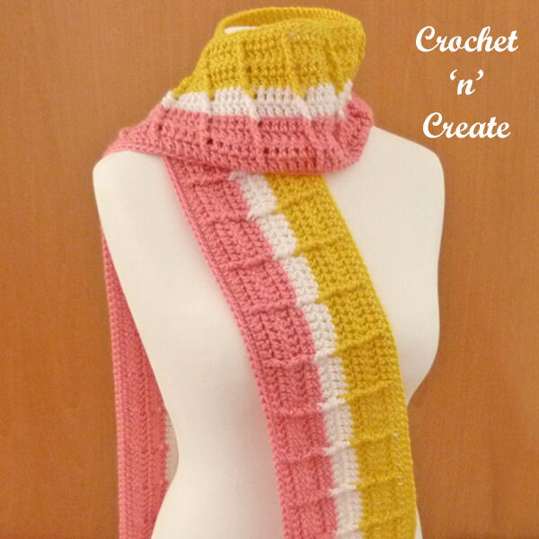 Hibernal Crochet Scarf