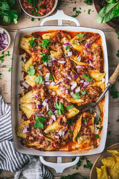 Taco Stuffed Shells