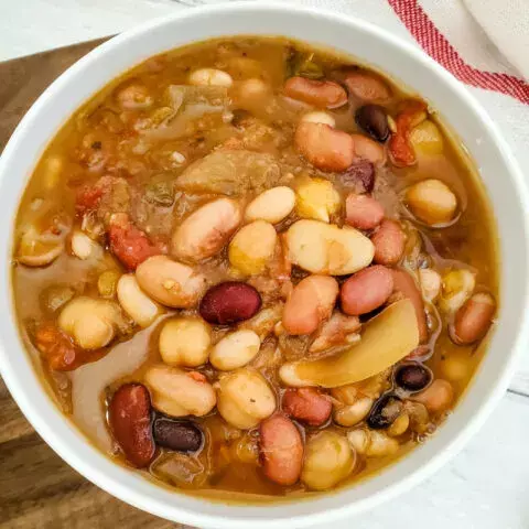 Slow Cooker 15 Bean Soup