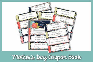 Free Printable Mother’s Day Coupon Book