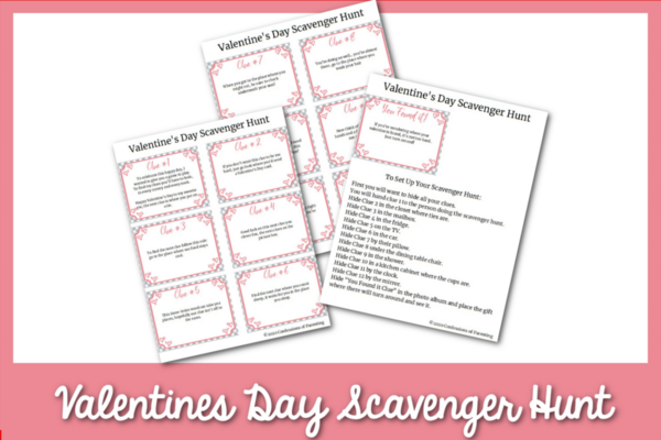 Valentine’s Day Scavenger Hunt