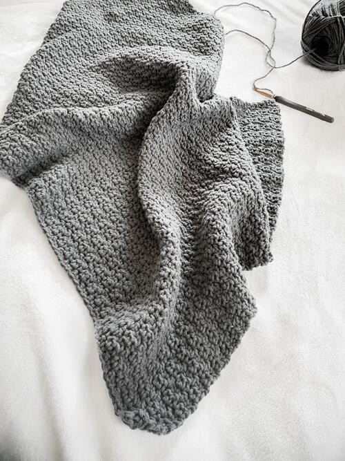Soft Easy Crochet Blanket Pattern