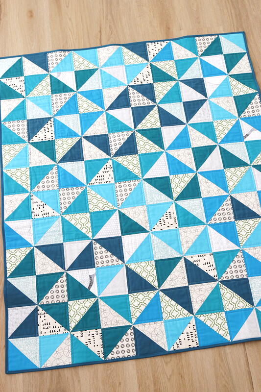 Broken Dishes Baby Quilt Pattern 