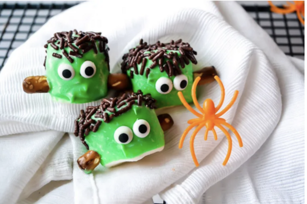 Marshmallow Frankenstein Treats