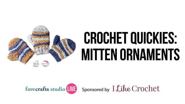 Crochet Quickies Mitten Ornaments