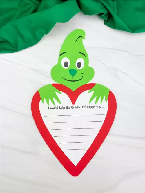 Grinch Craftivity For Kids