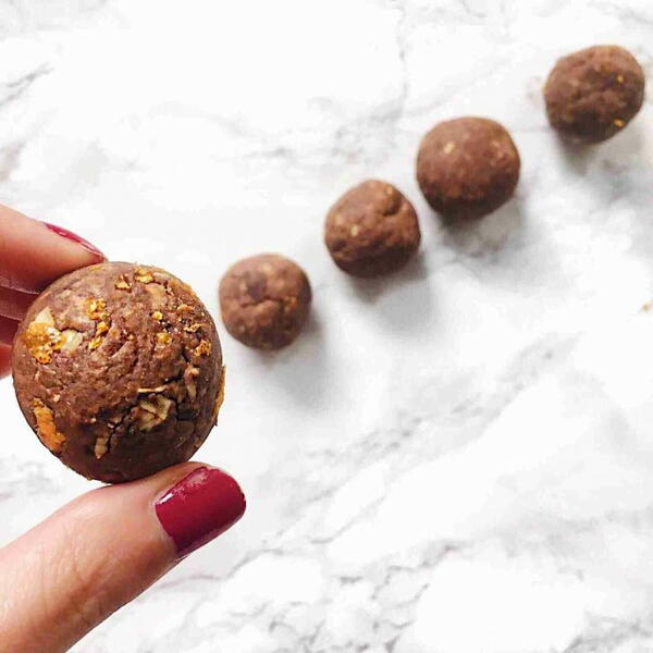 Chocolate Orange Protein Energy Balls