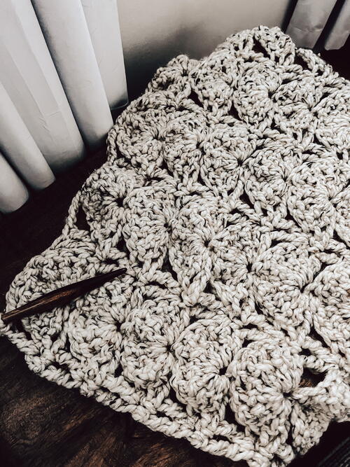 Simple Crochet Blanket Pattern