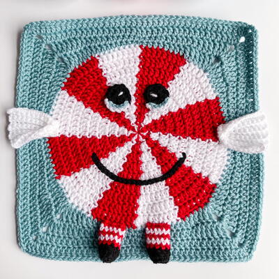 Peppermint Candy Man Square