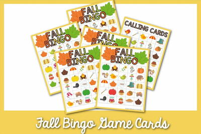 Fall Bingo Free Printable