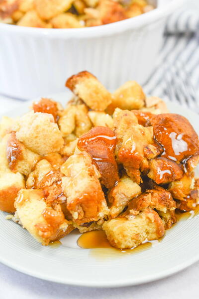 Slow Cooker French Toast Casserole With Apples