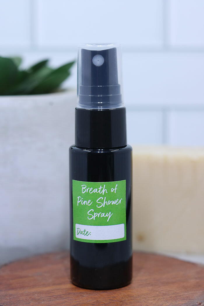 Aromatherapy Shower Spray Recipe