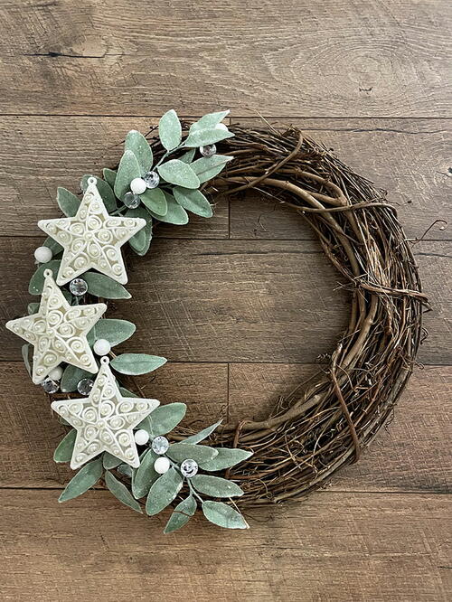 Christmas Star Wreath
