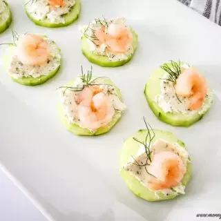Shrimp Cucumber Appetizer