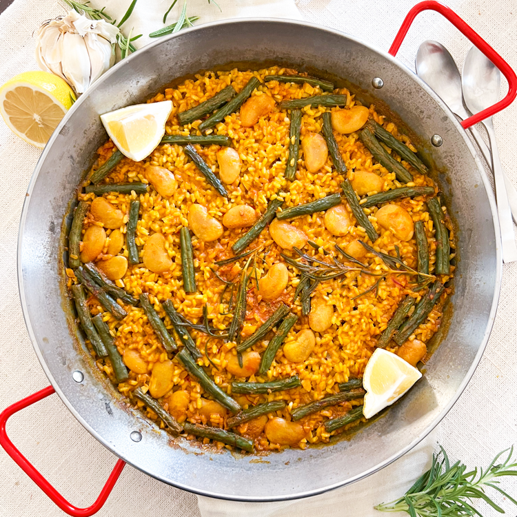 Chik’n-less Paella Valenciana | Authentic Recipe Without The Meat ...