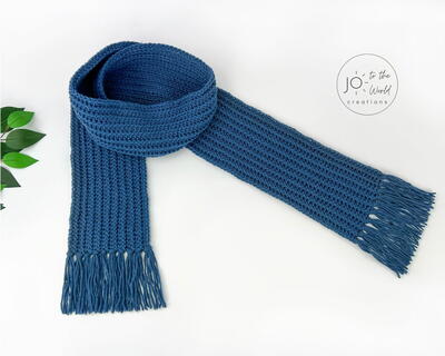 Men's Scarf Crochet Pattern