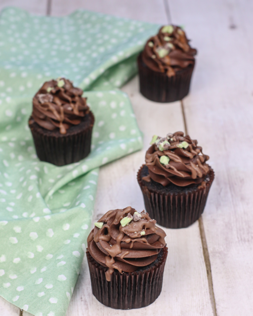 Chocolate Mint Cupcakes