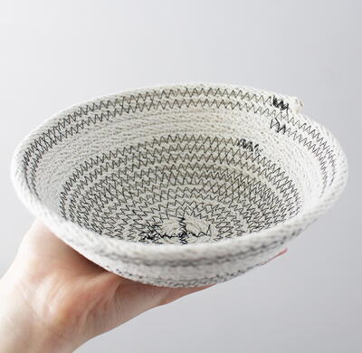 DIY Rope Bowl | AllFreeSewing.com