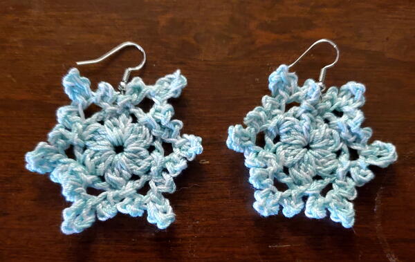 Winter Snowflake Earrings