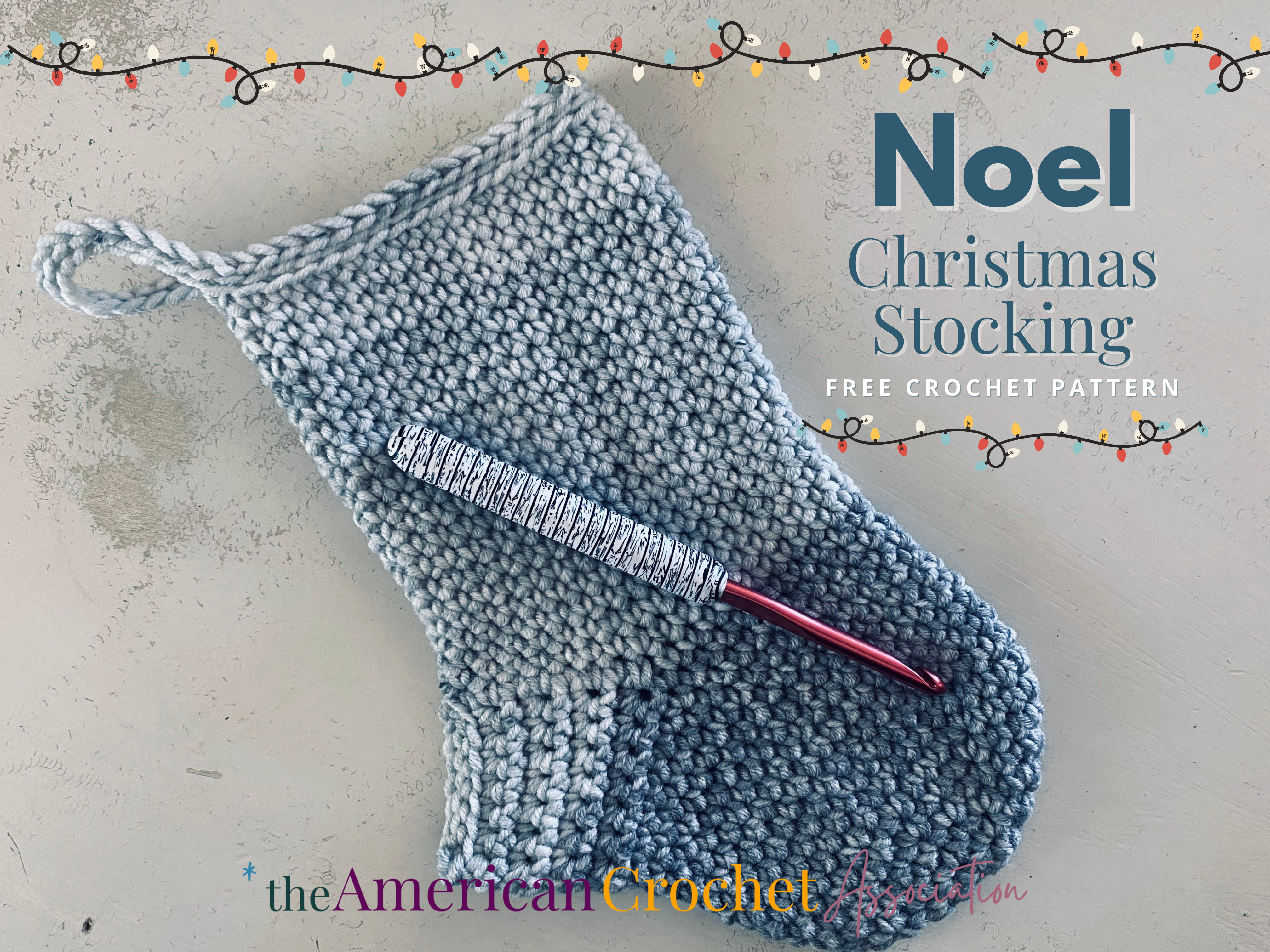 Granny Stitch Stocking pattern by Salena Baca