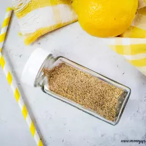 Homemade Lemon Pepper Seasoning