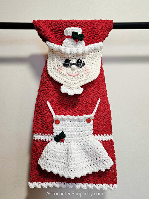 Mrs Claus Kitchen Towel