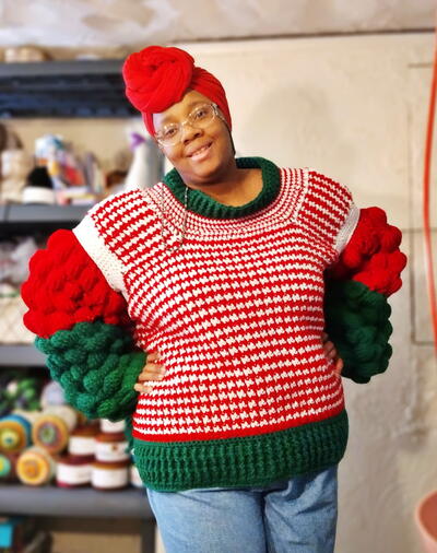Thee Ugly Christmas Sweater Crochet Pattern