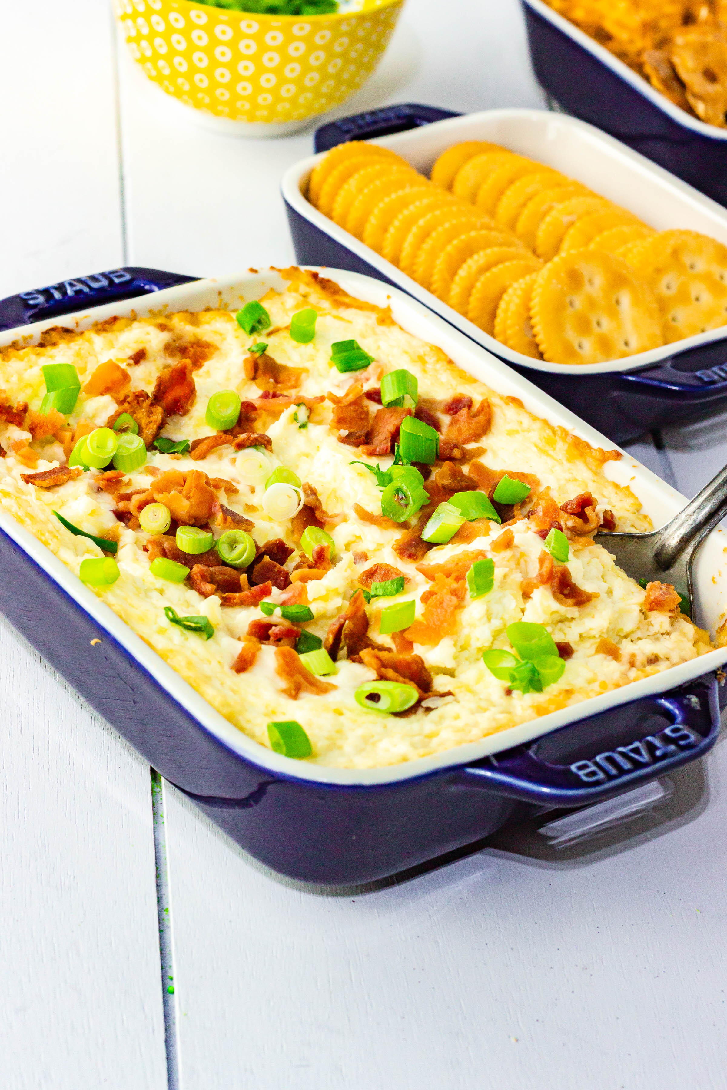 Baked Cheesy Dip | FaveSouthernRecipes.com