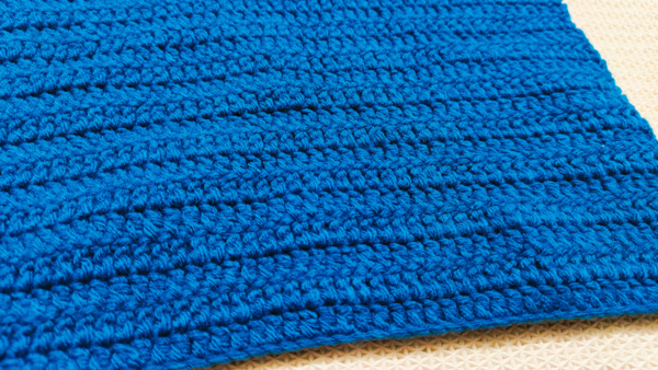 No Fuss Double Crochet Blanket With Straight Edges