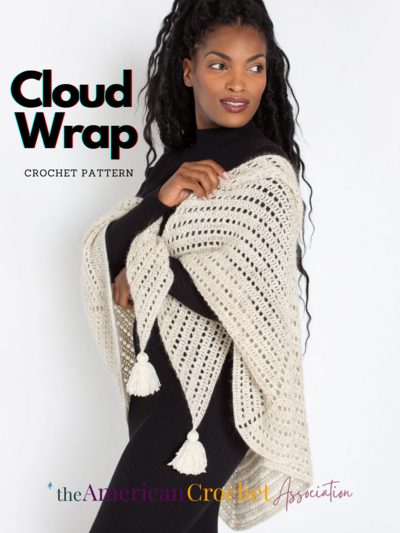 Half Circle Wrap Scarf: Beginner Friendly Crochet Pattern