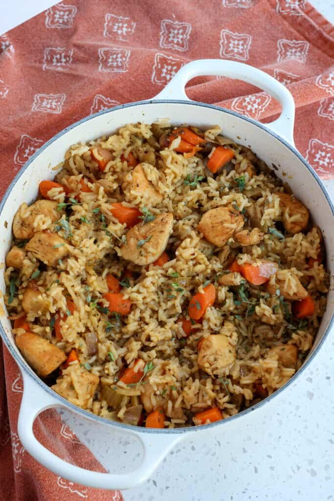 Chicken Rice Tip With Chicken And Rice | RecipeLion.com